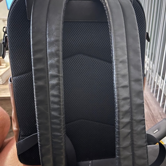 Coach Graham Men's Backpack With Laptop Compartment Brown - Picture 2 of 4